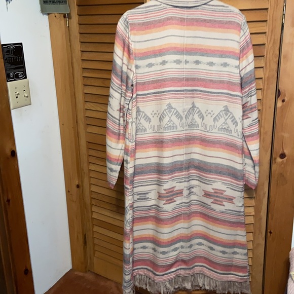 BLANKET COAT (LIGHTWEIGHT) BY SOFT SURROUNDINGS PXS (2-4) - Picture 6 of 6